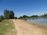 Zalew na Dojlidach. Zakaz kąpieli przedłużony do piątku. Bo w wodzie nadal są bakterie enterokoki kałowe (zdjęcia) 