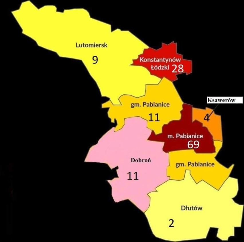 Kolejna osoba w pow. pabianickim zakażona koronawirusem. To mieszkaniec Konstantynowa