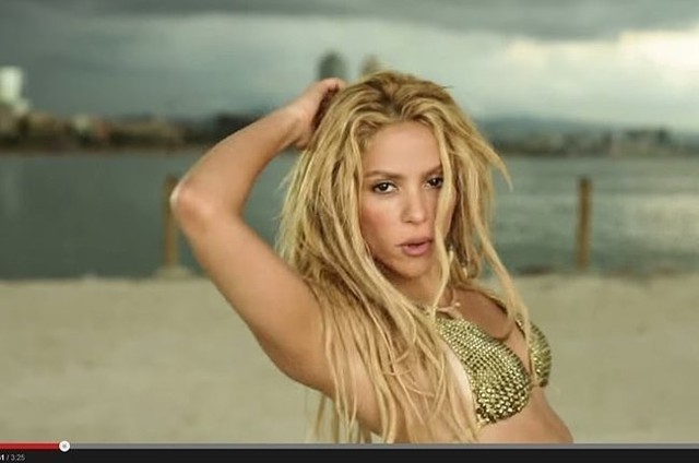 Shakira (fot. screen z youtube.com)