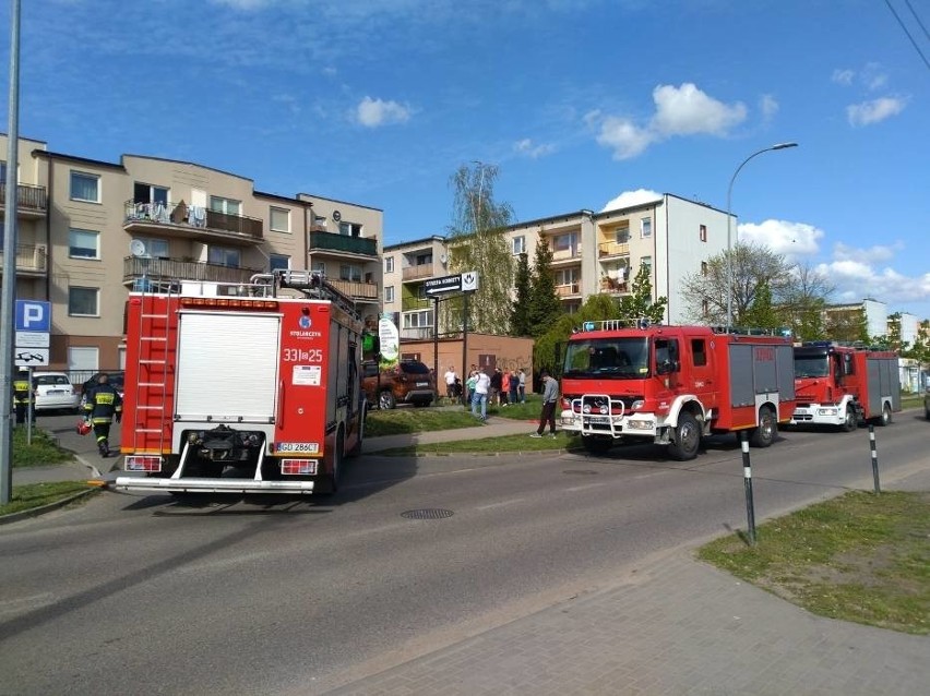 Pożar mieszkania w Pruszczu Gdańskim. Zapaliła się...