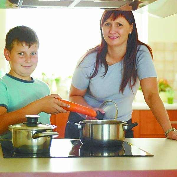 - Ta dieta służy mnie i mojemu synowi - mówi pani Magda.