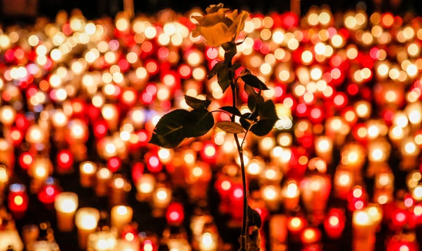 Największe serce świata zapłonęło z 27 tysięcy zniczy na Placu Solidarności w Gdańsku. "Jego śmierć nie pójdzie na marne" [zdjęcia, wideo]