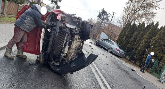 Wypadek w Borku Szlacheckim, 13.02.2023