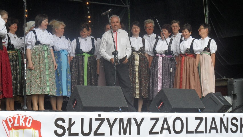 Festiwal Zaolziański w Parku Śląskim w Chorzowie.Zespół...