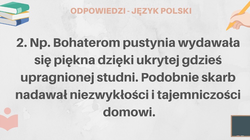 Egzamin ósmoklasisty 2018. Odpowiedzi do egzaminu ósmoklasisty z polskiego. Sprawdź, czy dobrze Ci poszło 