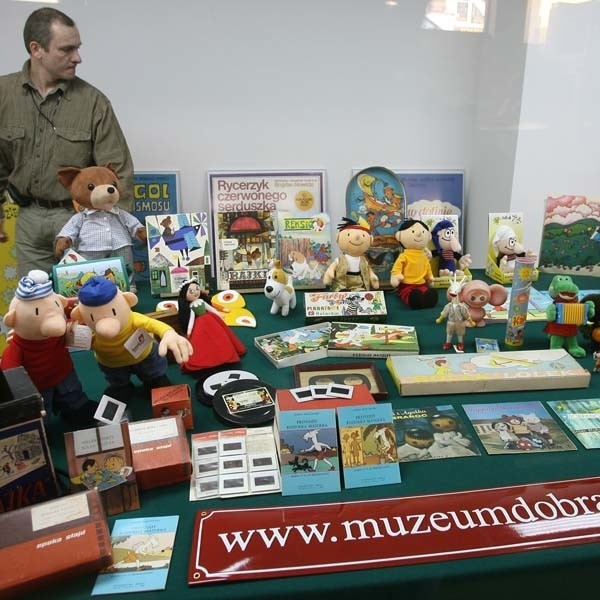 Wojciech Jama (na zdjęciu) wraz z kolegą, Pawłem Pasterzem, chcą teraz wydać album o dobranockach. Myślą też o muzeum  komiksu i zabawek.