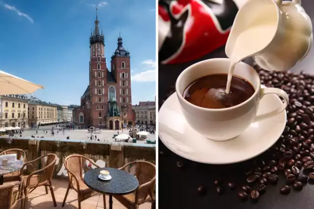 Gdzie na kawę w Krakowie? Kliknij w galerię zdjęć i zobacz TOP 15 najlepszych kawiarni według Google. Te miejsca polecają internauci!