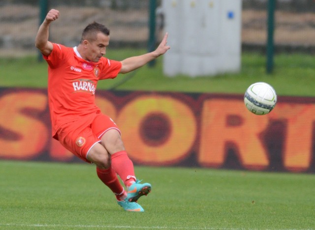 Bramkę dla Widzewa zdobył Marcin Kaczmarek