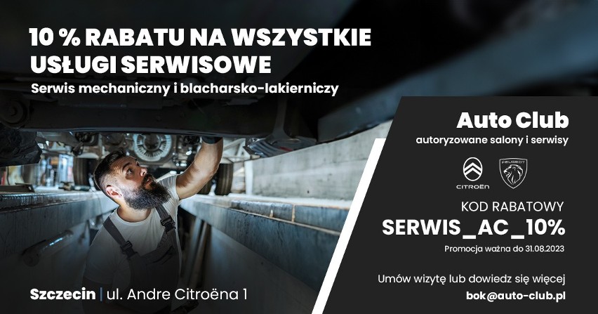 Citroen i Peugeot Auto Club – nowy autoryzowany salon i serwis pojazdów nowych i używanych w Szczecinie