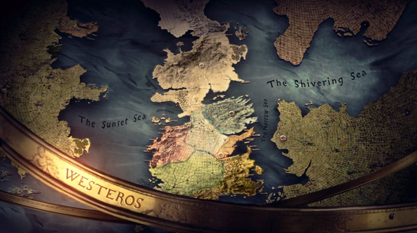 "Dynastie". Słynna mapa ze świata "Gry o tron" w czołówce nowej produkcji BBC! [WIDEO]