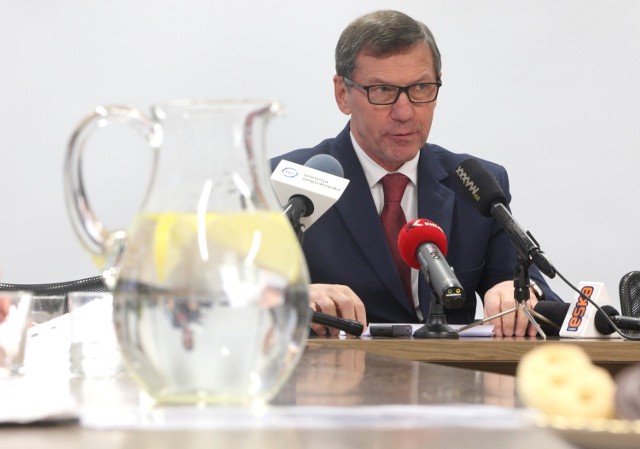 O zmianach cen poinformował podczas konferencji prasowej Henryk Milcarz, prezes Wodociągów Kieleckich.