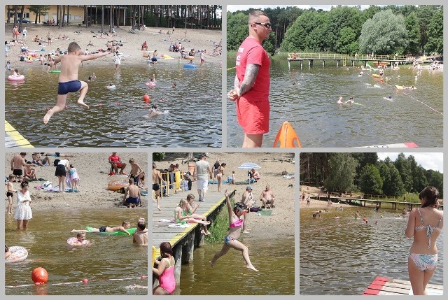 Gorący weekend nad jeziorem Czarnym we Włocławku