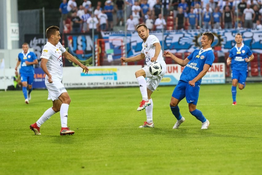 29.07.2018 niepolomice pilka nozna i liga mecz puszcza...