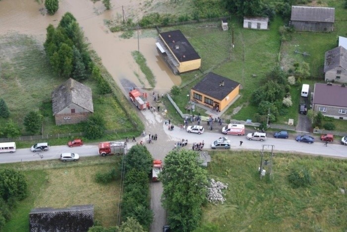 Powódź w powiecie zawierciańskim