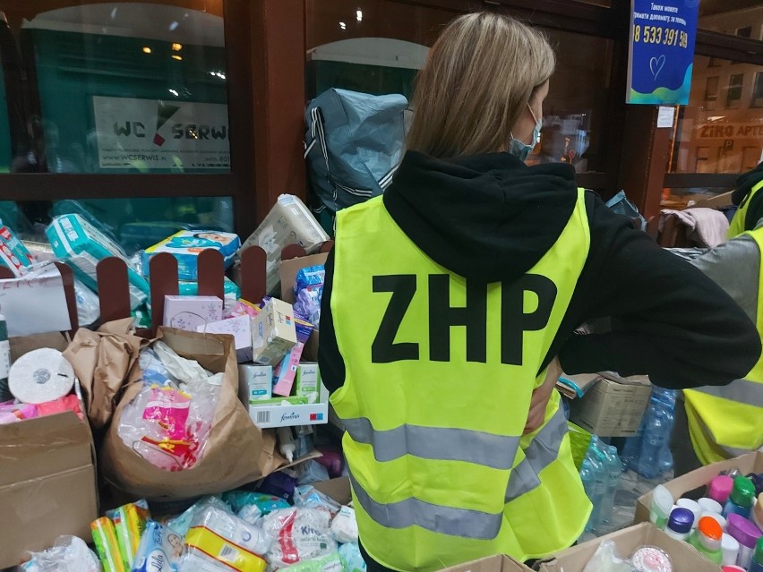 Lublin. Czuwaj! Harcerze włączają się w akcje pomocy dla uchodźców z Ukrainy 