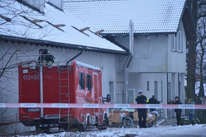 Pożar w hospicjum w Chojnicach - zarzuty dla Barbary B., prezes Fundacji "Palium" i jej zastępcy 
