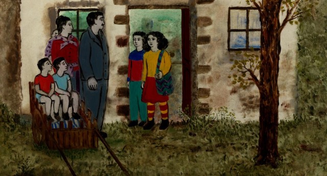 Malowana na szkle animacja w reż. Florence Miailhe, opowiada historię uciekającego przed wojną rodzeństwa. Pokaz w Kinie Orzeł MCK 4 kwietnia o godz. 18, bilet wstępu 10 zł