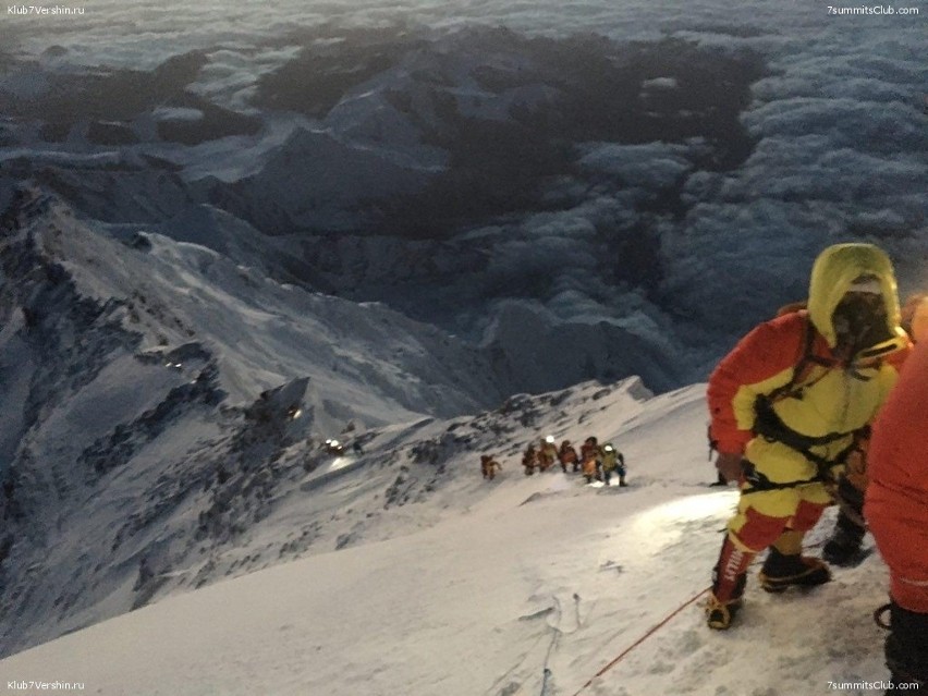 Kielecki przedsiębiorca i społecznik Kamil Suchański zdobył Mount Everest