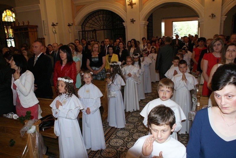 Dziś odbyła się także druga tura komunii w parafii...