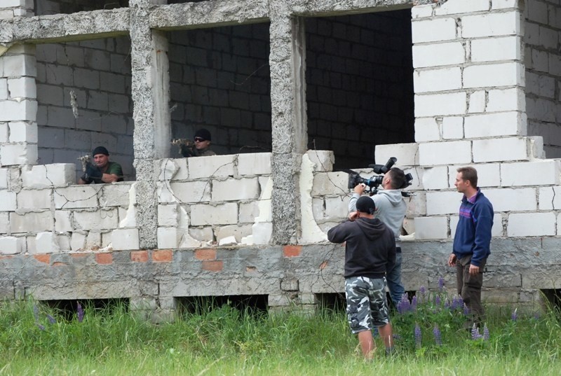 Żołnierze z Błekitnej Brygady zagrali w filmie 