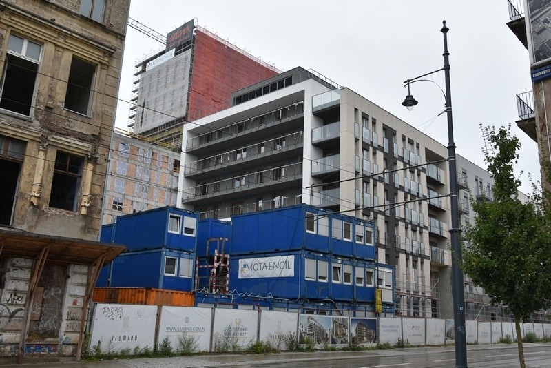 Boom budowlany w Łodzi nie słabnie. W pierwszej połowie br. do użytku oddano blisko 1000 mieszkań