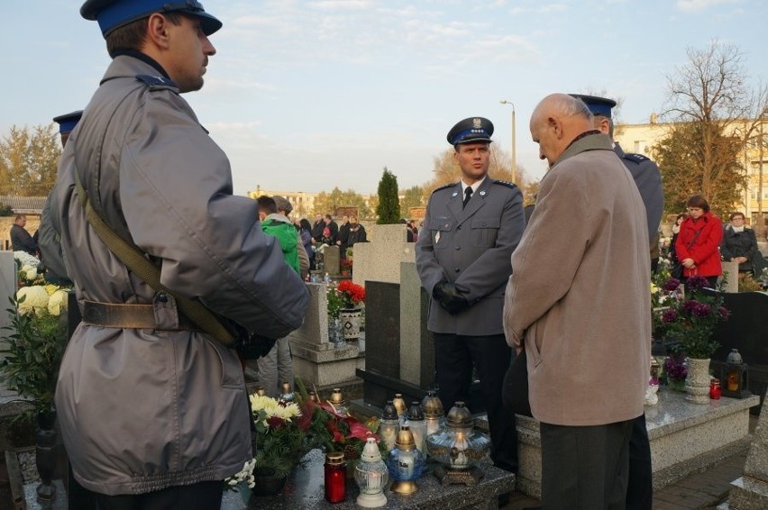Policjanci z Bytomia uczcili pamięć kolegi Marka Sienickiego, który zginął na służbie [ZDJĘCIA]