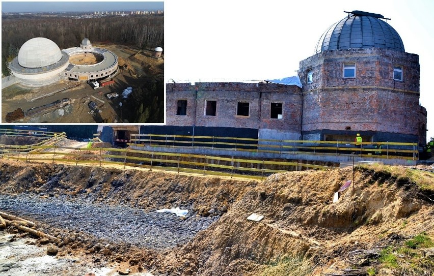 Trwa rozbudowa Planetarium Śląskiego....