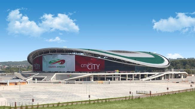 Kazań Arena, Kazań: 44 779 (ukończony, nowy stadion)...