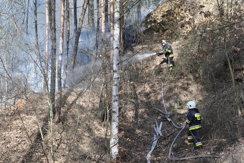 Pożar w Sławkowie prawdopodobnie jest dziełem podpalacza.