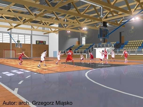 Tak będzie wyglądała hala sportowa w Gorzowie Śląskim....