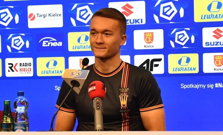 Marcel Pięczek zadebiutował w Koronie Kielce w meczu Fortuna Pucharu Polski. Czeka na pierwszy mecz w jej barwach w PKO Ekstraklasie