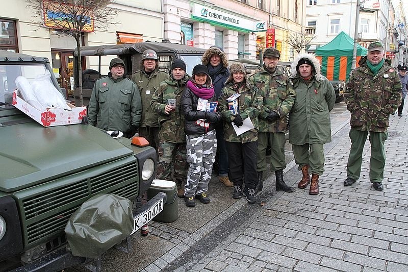 WOŚP w Kielcach - scena powiatu kieleckiego