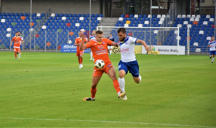 Podbeskidzie - Bruk-Bet Termalica 1:2. Dwie kontry zaskoczyły nieskutecznych Górali [RELACJA]