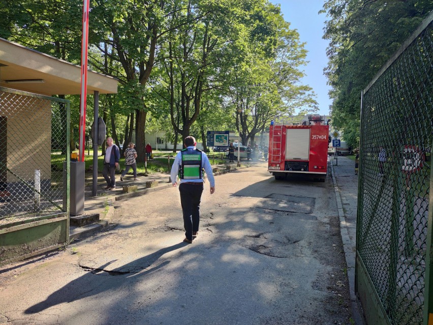 Pożar w Wojewódzkim Szpitalu Specjalistycznym w Częstochowie