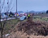 Wypadek w Strzegowej. Pięć osób trafiło do szpitala, w tym dwie zostały zabrane śmigłowcem