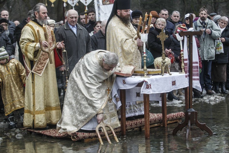 Święto Jordanu w Sanoku.