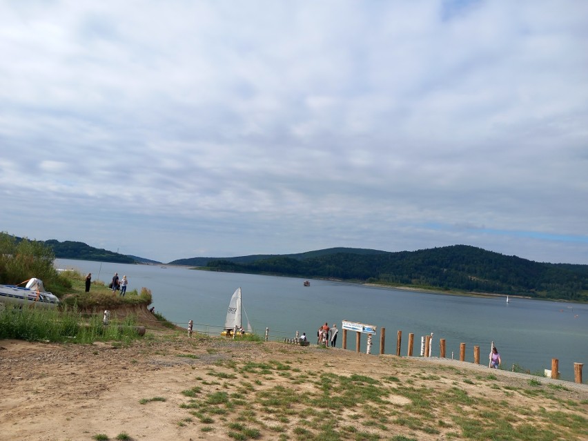 Jezioro Mucharskie. Sierpień 2022