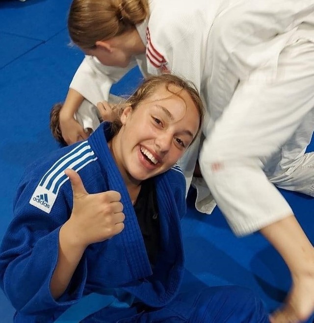 Julka Troka - młoda bydgoszczanka, która w judo odnosi sukces za sukcesem.