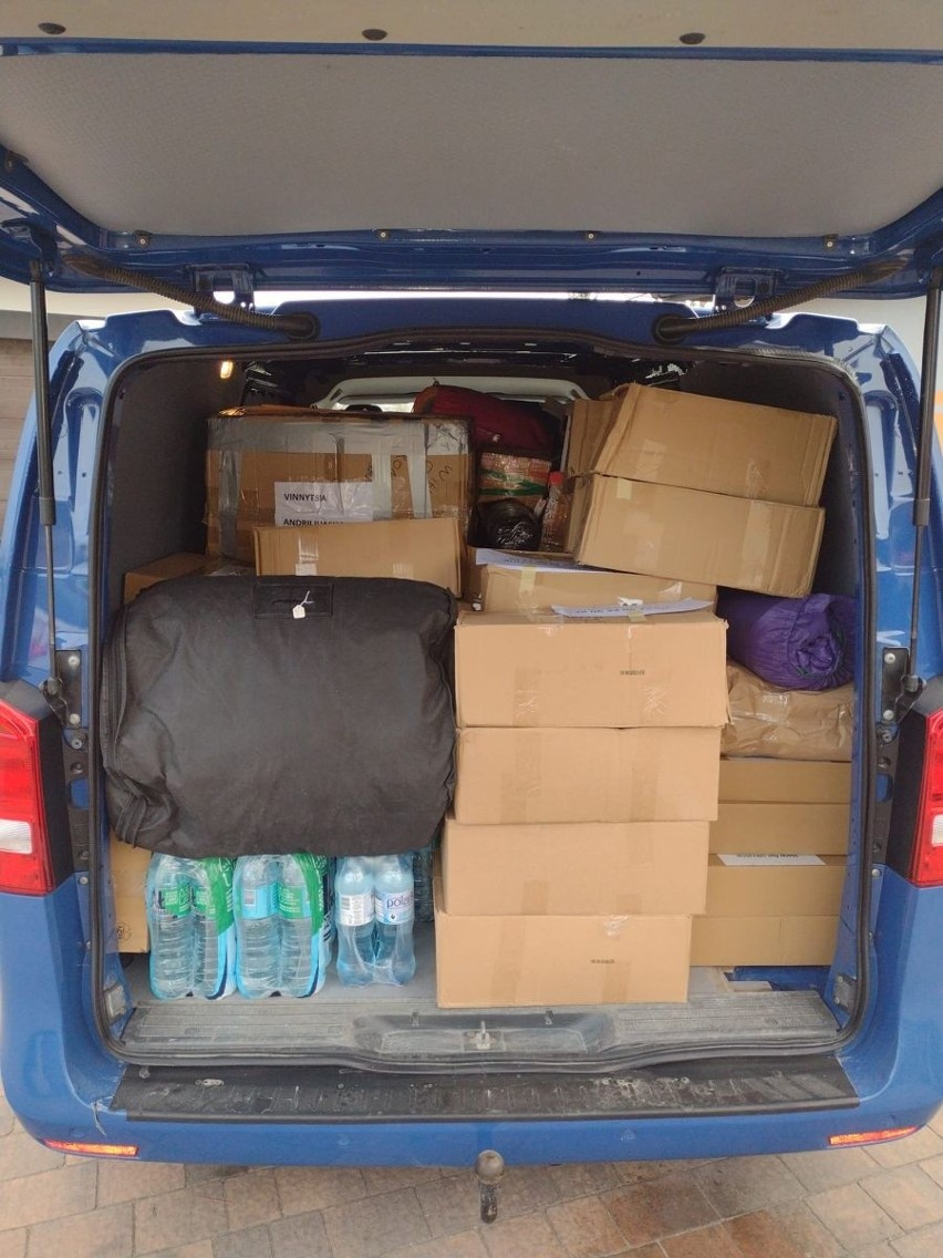 Druhowie z Sobótki w gminie Ożarów jeżdżą z pomocą do Lwowa. Wciąż organizują zbiórki