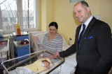 Wiktor to pierwszy noworodek urodzony w 2017 r. w Rudzie Śląskiej