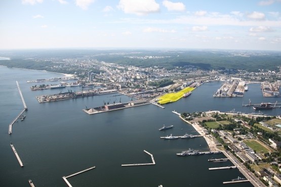 Nowy terminal promowy będzie usytuowany bliżej wejścia do portu i bliżej centrum miasta.