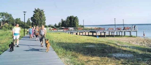 Wystarczy przejść się promenadą, by zobaczyć jak była potrzebna &#8211; mówi Władysław Kiraga, burmistrz Nowego Warpna