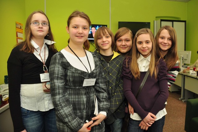 Uczniowie z Publicznej Szkoły Podstawowej numer 28 w Radomiu odwiedzili redakcję "Echa Dnia&#8221;.