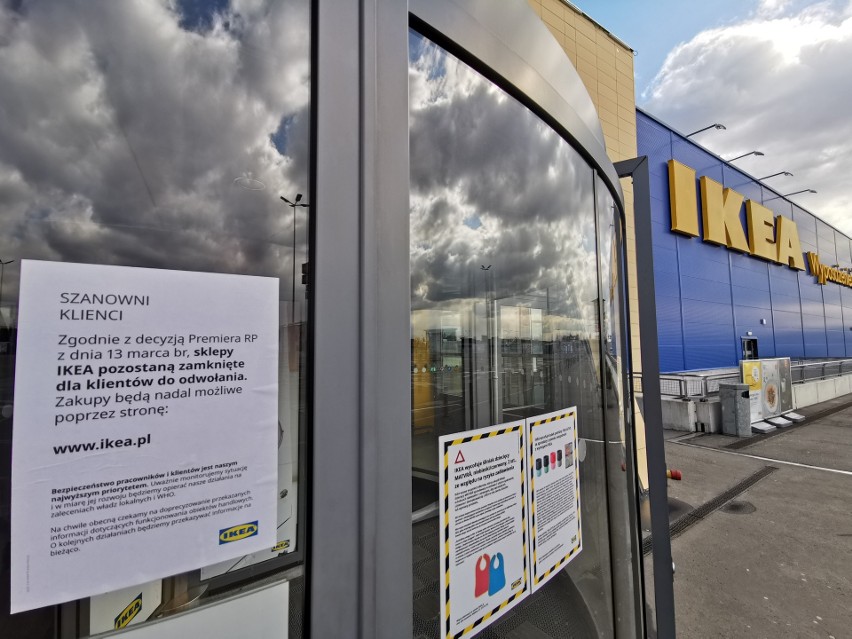 Sieć IKEA zamyka sklepy w Polsce z powodu epidemii...