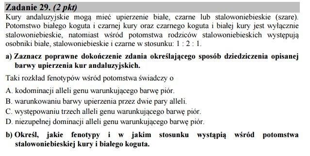 Stara matura 2016: Biologia rozszerzona [ODPOWIEDZI, ARKUSZ CKE]