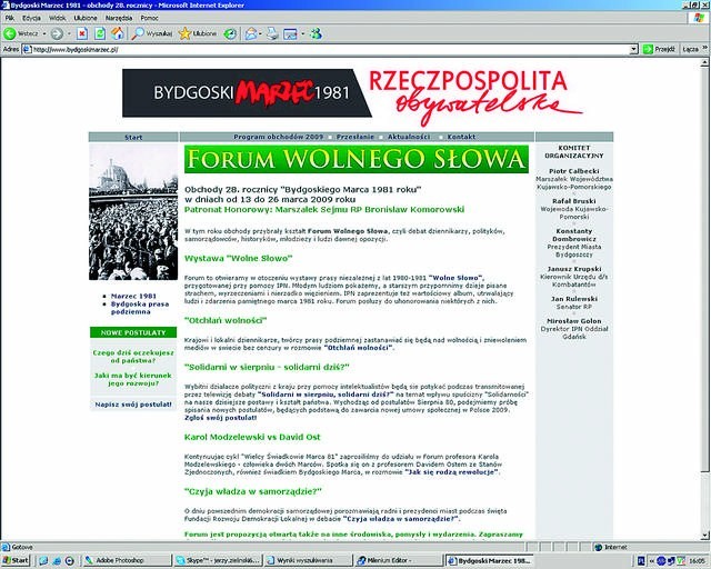 Szczegółowy program znajdą Państwo na stronie: www.bydgoskimarzec.pl