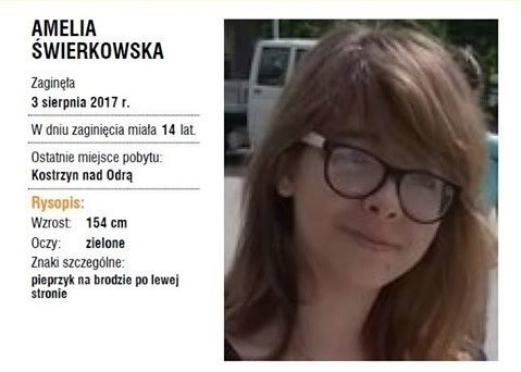 Amelia Świerkowska zaginęła na Przystanku Woodstock