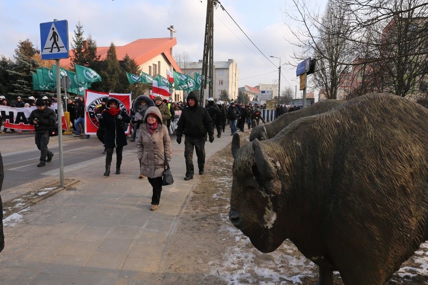 III Marsz Pamięci Żołnierzy Wyklętych w Hajnówce 2018. Policja użyła siły (zdjęcia, wideo)