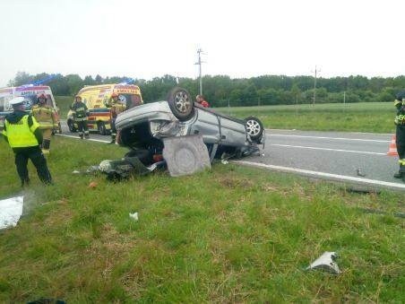W wyniku zderzenia na autostradzie A1 w powiecie włocławskim...