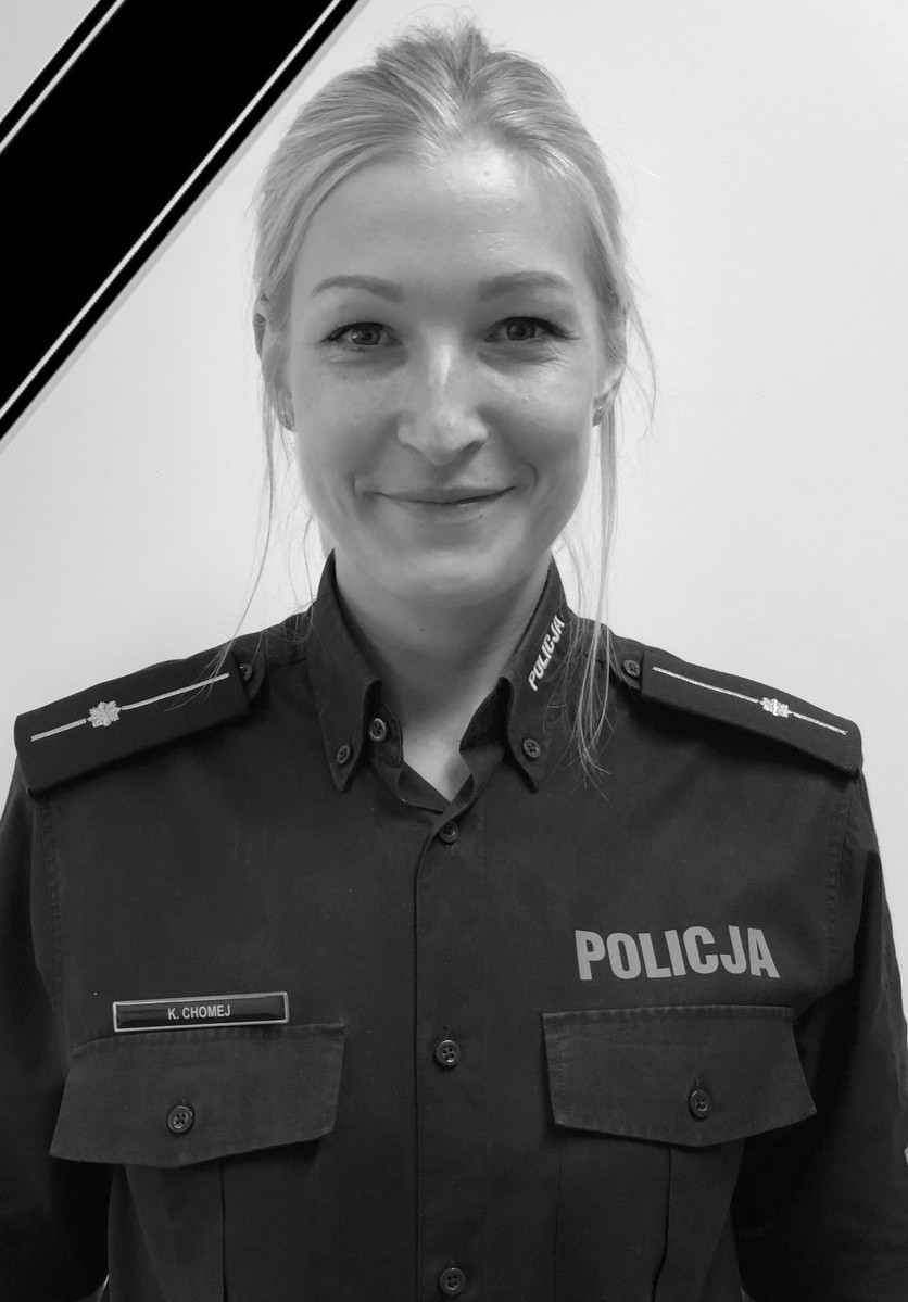 Nie żyje młoda policjantka. Katarzyna Chomej z Lidzbarka Warmińskiego osierociła dwoje małych dzieci 